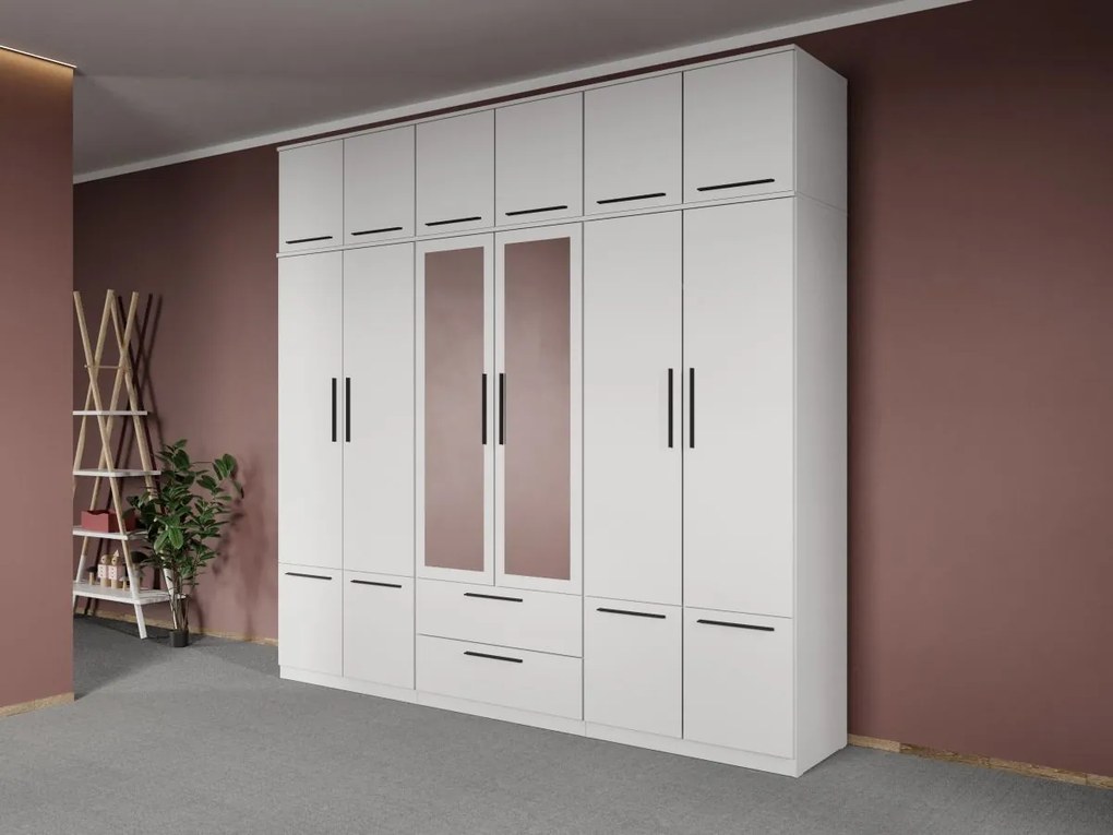 Set mobila dormitor complet Alb Levi C31