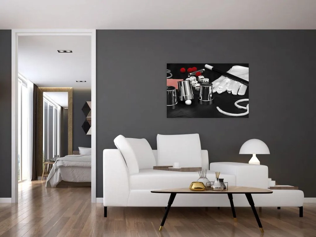 Tablou cu uneltele de magie (90x60 cm)