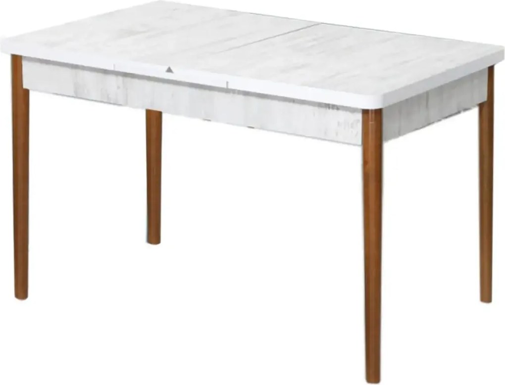 Masa extensibila Dining Homs bej maro 140 x 70 cm