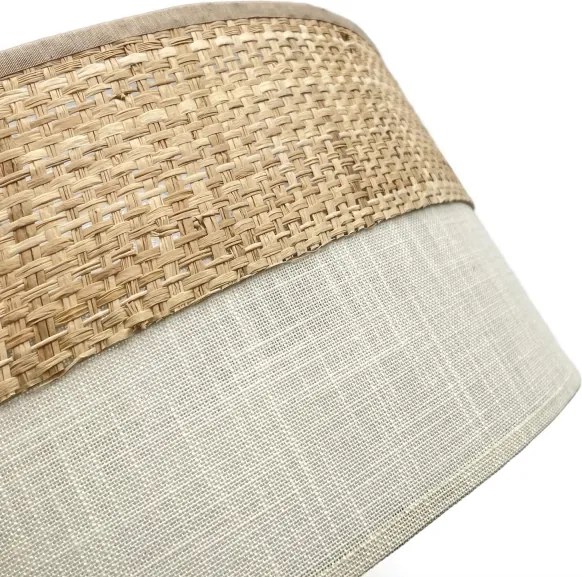 Plafonieră LED SIRJA BOHO, 20 W, 230 V, Ø 35 cm, bej/crem