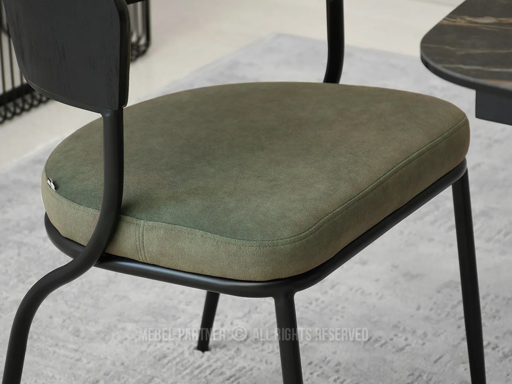 Scaun Marta K (khaki + negru). Promo -11%. 1111148