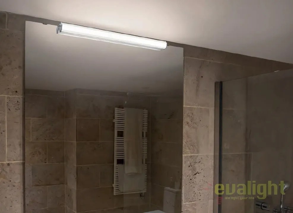 Aplica LED oglinda Baie IP44 stil modern minimalist NILO-1 crom 63318