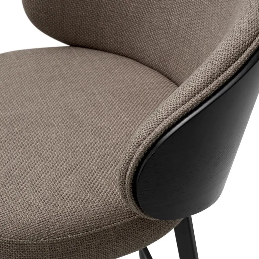 Scaun de bar design elegant LUX Camerota, Scalea grey