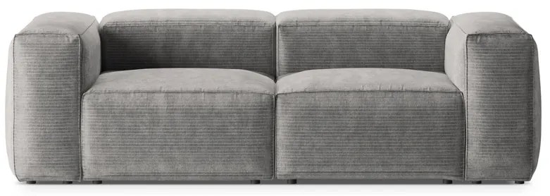 Canapea 2 locuri Bergamo velur reiat L224 cm