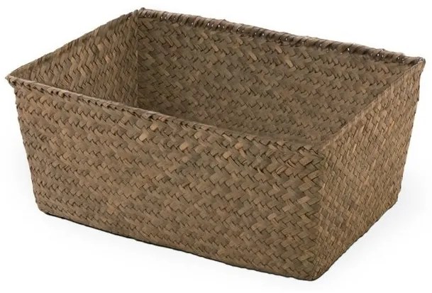 Cos tricotat compactor 30 x 20 x 13 cm, bej