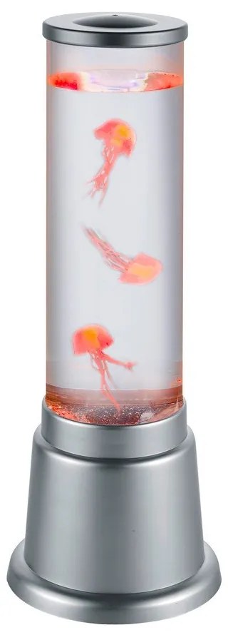 Veioză argintie LED (înălțime 36 cm) Jelly – Trio