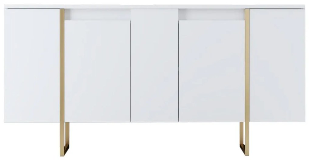 Dulap Luna (Alb + Auriu). 1073571