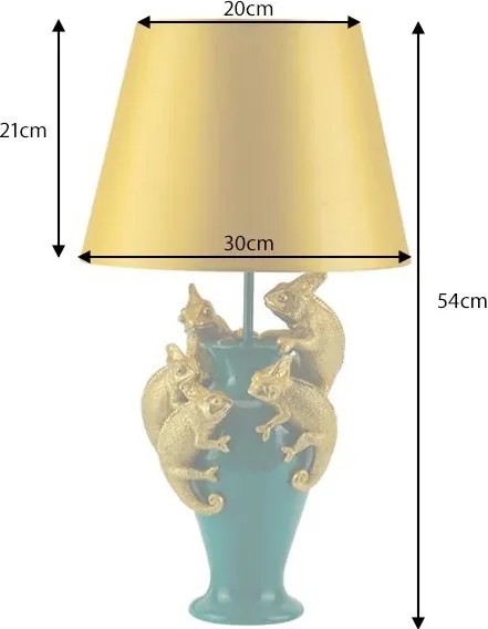 Veioza, Lampa de masa CHAMELEON 55cm