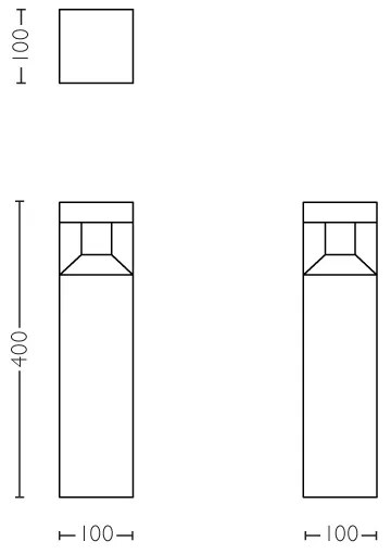Lampă LED de exterior MYGARDEN PARTERRE LED/8W/230V Philips 16481/30/P0