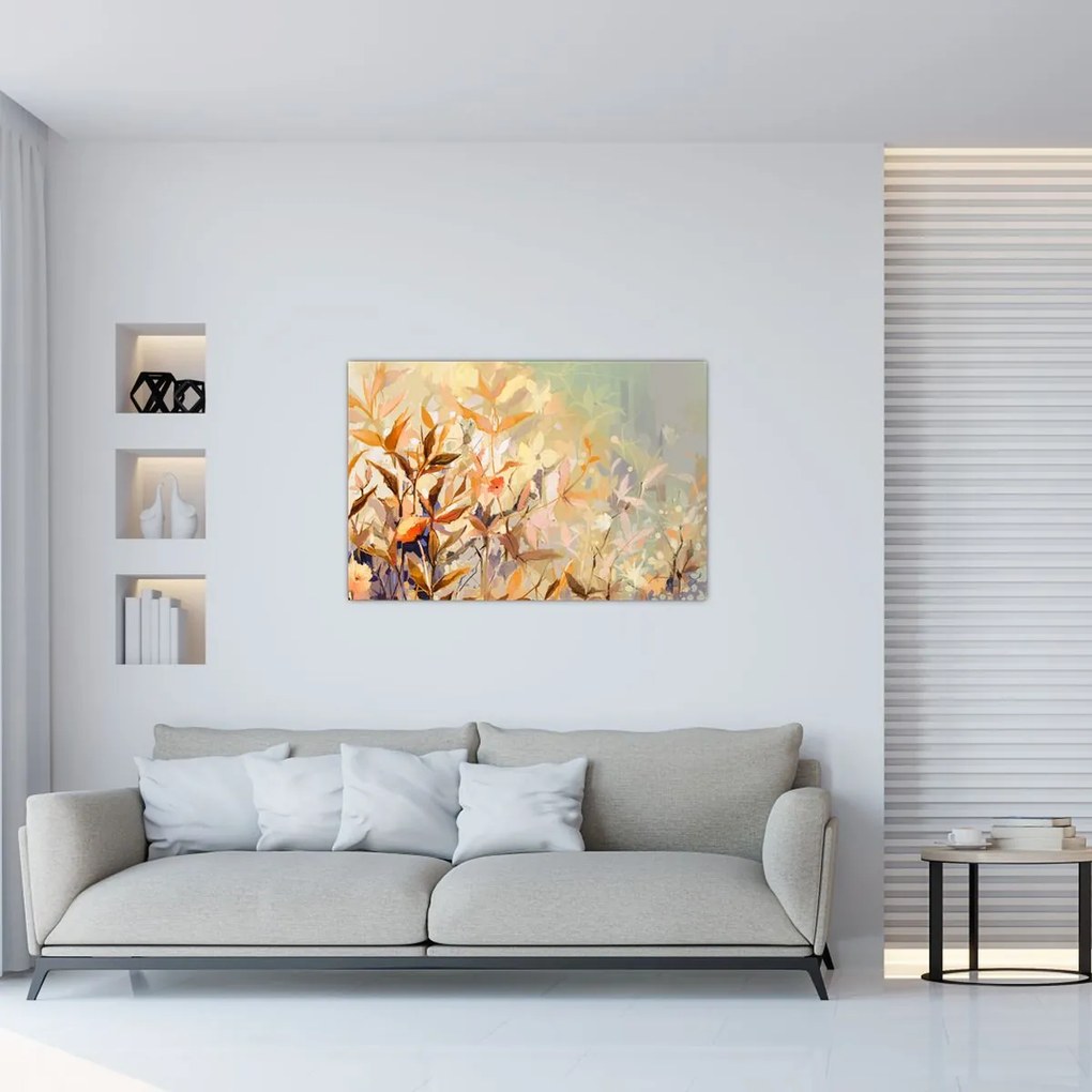 Tablou - Plante pictate (90x60 cm)