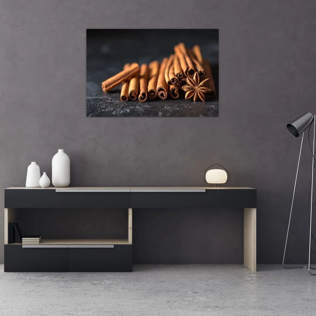 Tablou cu scorțișoară (90x60 cm)