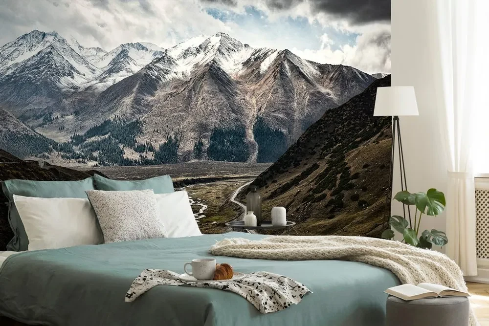 Fototapet autoadeziv panoramă montană minunată