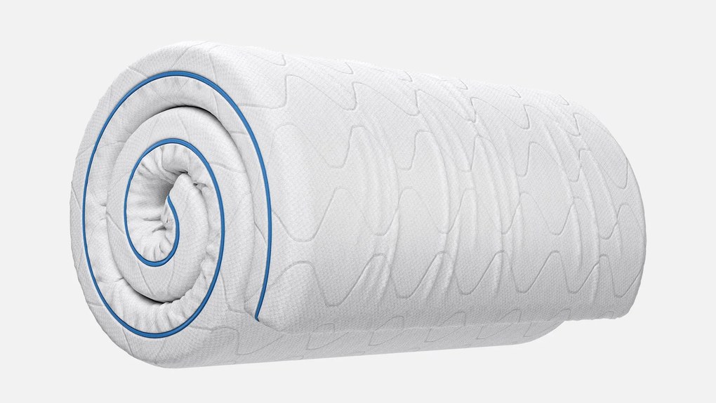 Topper saltea Sleepy, Maximus 2 în, 150x190x10, Medie-tare