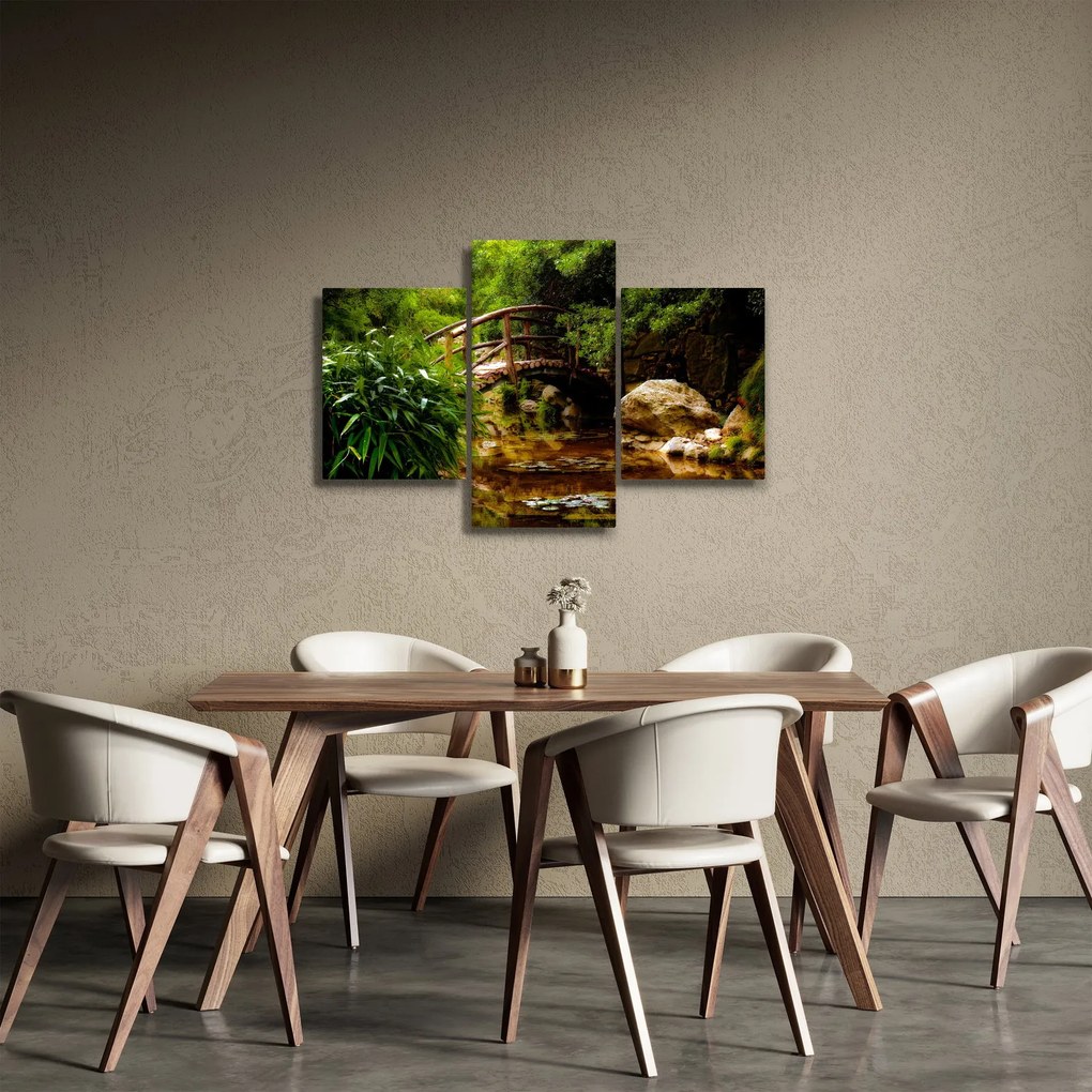 Tablou - Pod prin râu (90x60 cm)