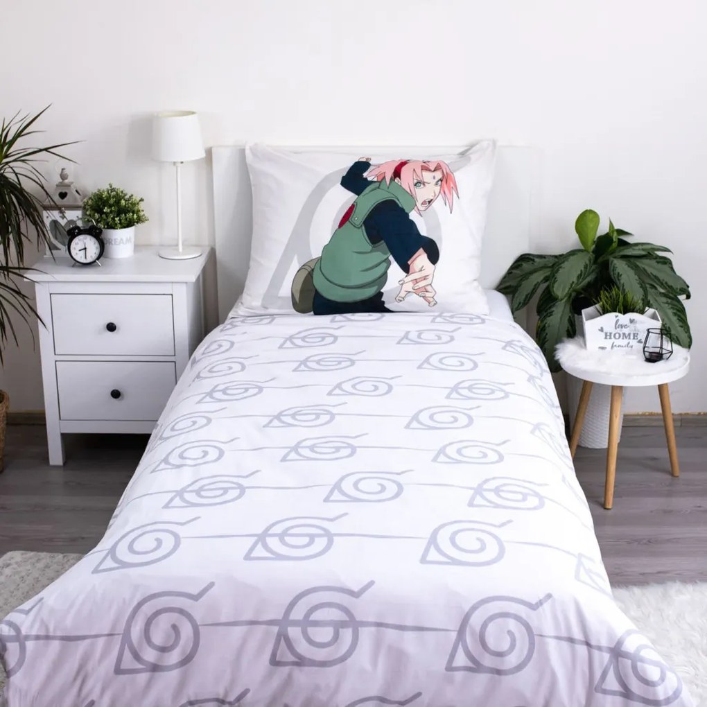 Naruto United set de lenjerie de pat 140×200cm, 70×90 cm