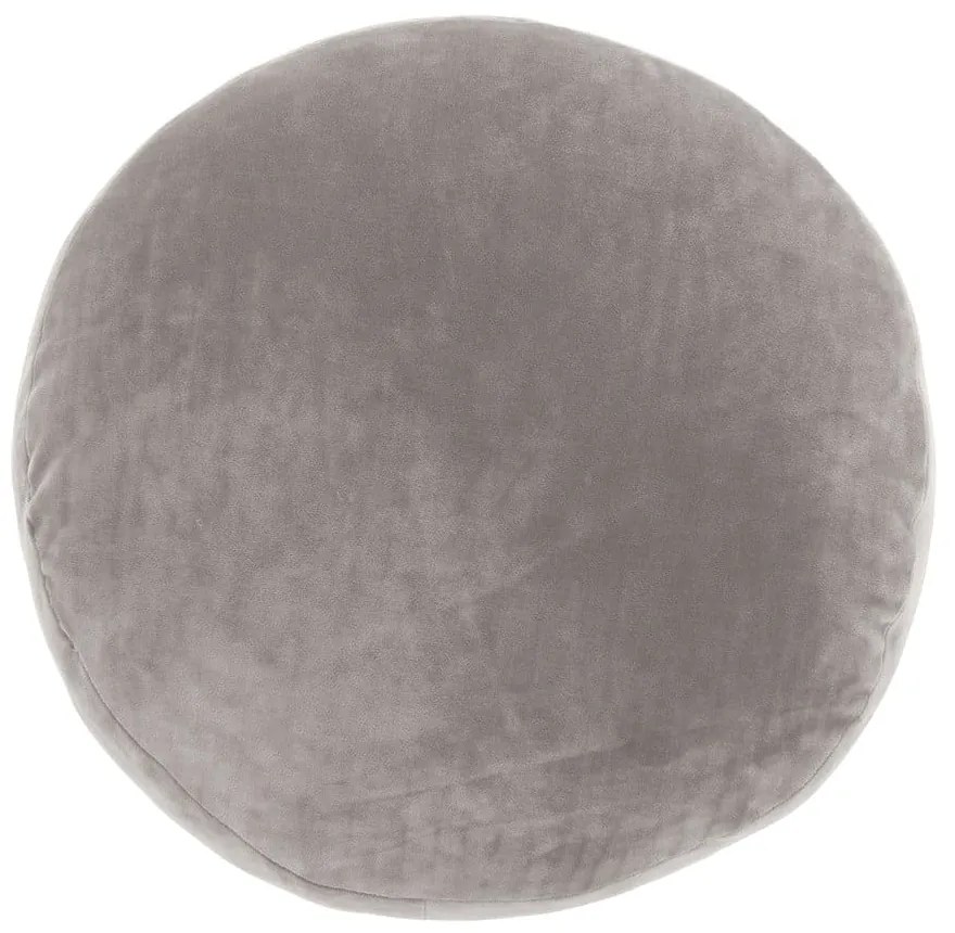 Pernă decorativă din microfibră taupe Tiseco Home Studio Marshmallow, ø 40 cm