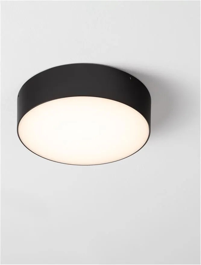 Plafoniera LED pentru iluminat exterior IP65 JUDI D-22cm negru