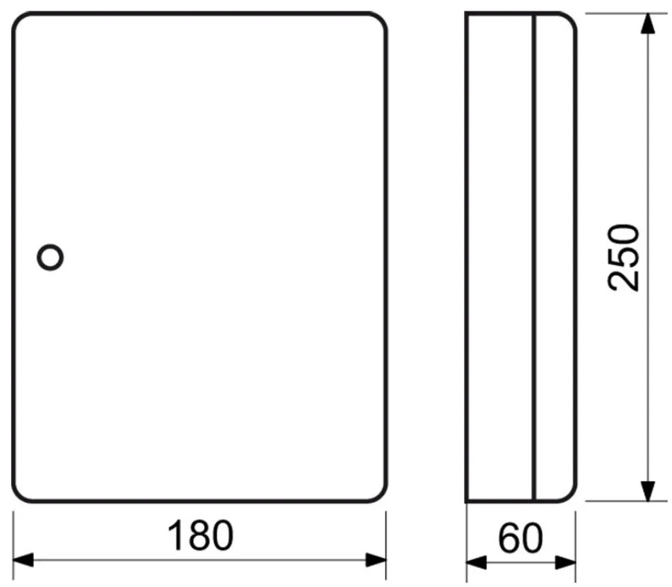 Cutie chei TS 48, bej