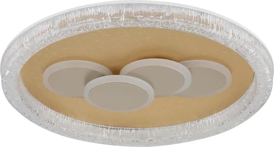 Globo 48476-40R - Plafonieră LORAINE LED/40W/230V, diam. 49,5 cm, auriu
