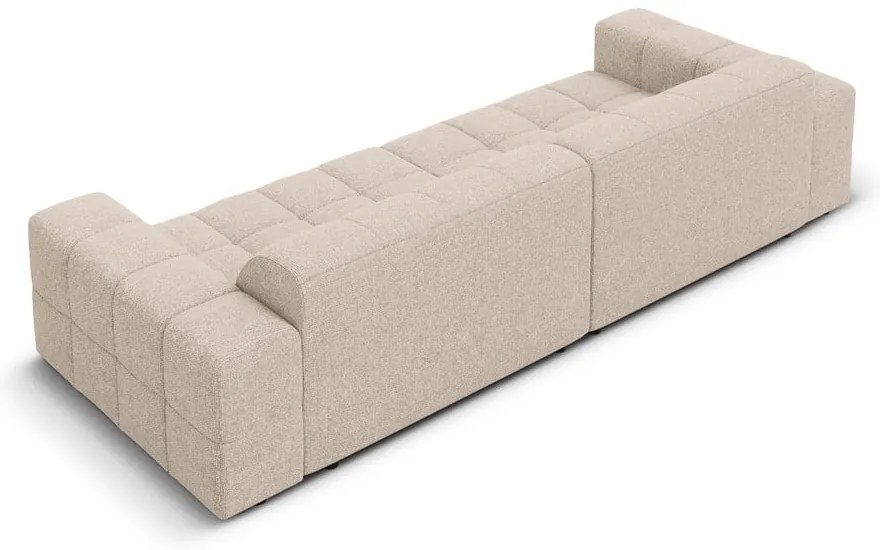 Canapea bej 244 cm Chicago – Cosmopolitan Design