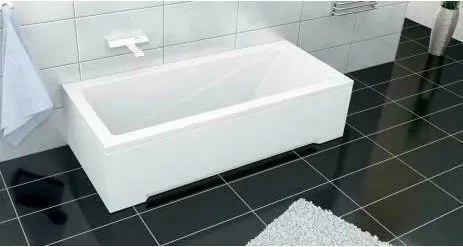 Set masca frontala si laterala pentru cada 150 cm Besco Modern/Shea