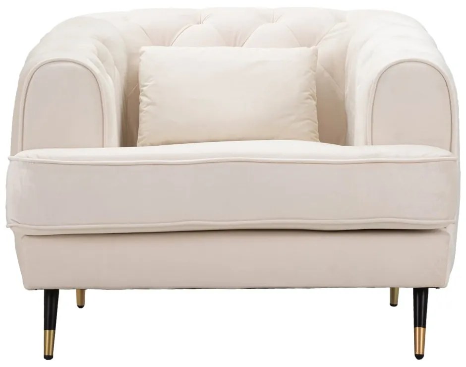 Fotoliu crem Praga – Mauro Ferretti