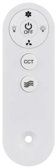 Globo 03609A - Ventilator de tavan HINES cu LED dimabil, 10W/230V, cu telecomandă, gri