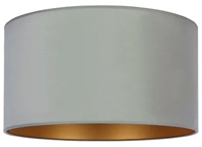Duolla - Plafonieră ROLLER 1xE27/15W/230V d. 40 cm verde închis/aurie