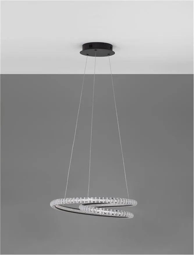 Lustra LED suspendata moderna design elegant GINEVRA 45W