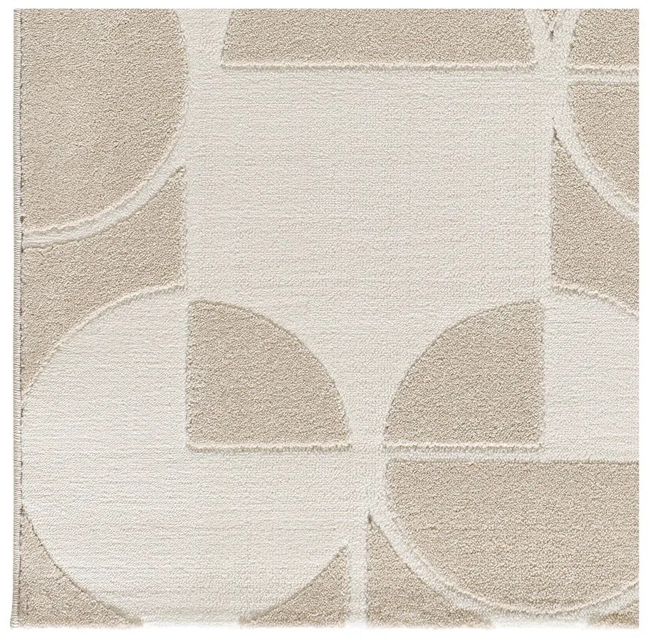 Covor crem-fildeș 160x230 cm Flora – Universal