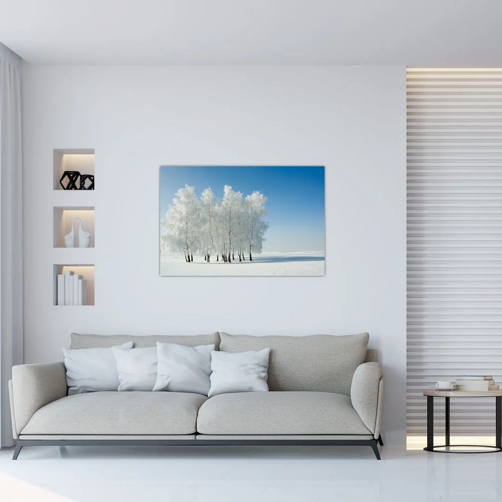 Tablou - Peisaj înzăpezit (90x60 cm)