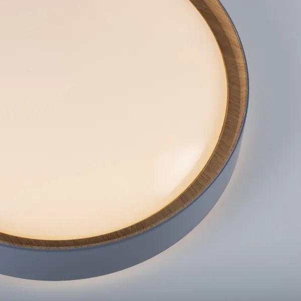 Leuchten Direkt 14347-15-LED Lustr EMILIA 28,8W/230V gri, stropní stmívatelné