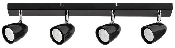 Spot Rabalux 73021 PERICO 4xGU10/5W/230V negru