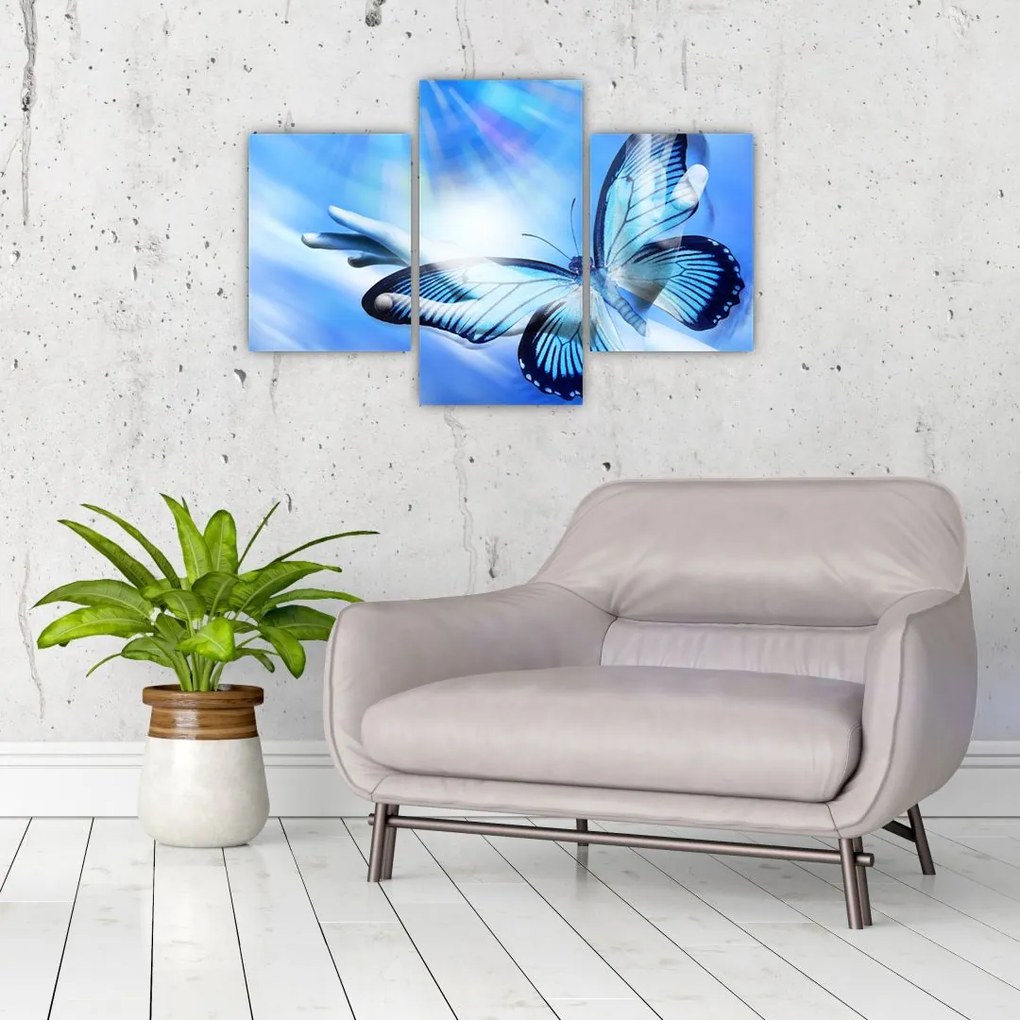 Tablou - Fluture, simbolul speranței (90x60 cm)