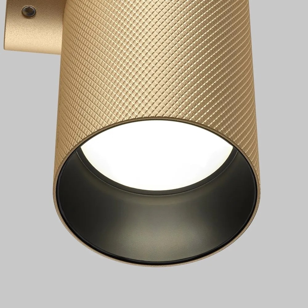 Aplica de perete design tehnic Artisan auriu mat