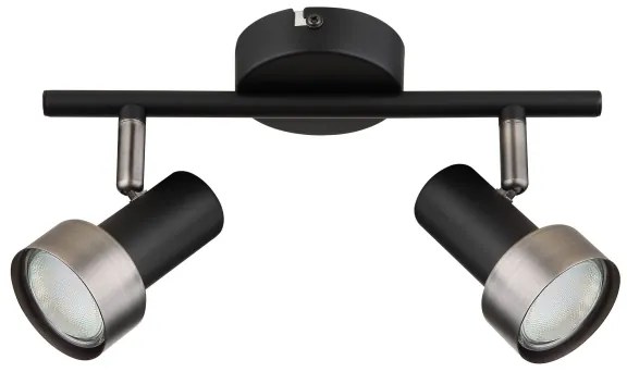 Spot de tavan KONRAD 2xGU10/50W/230V Rabalux 73012