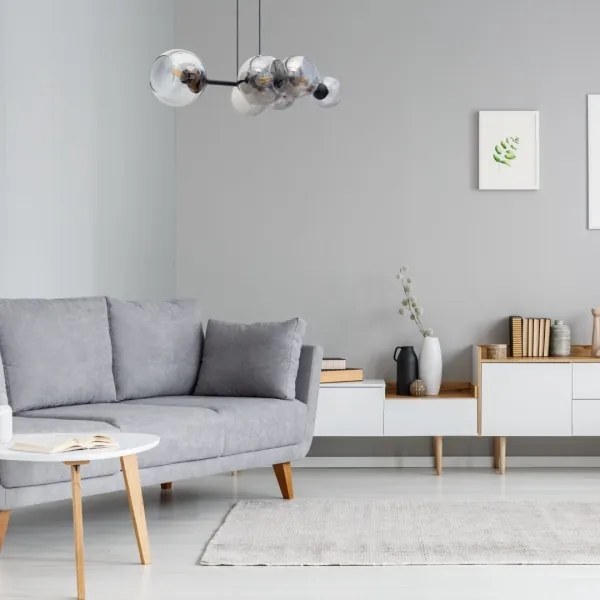 Lustră pe cablu LATIL 6xE27/60W/230V