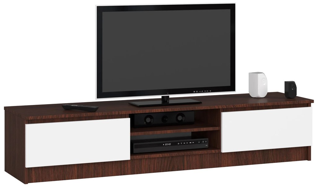Masă TV Katalina (wenge + alb). 1069147