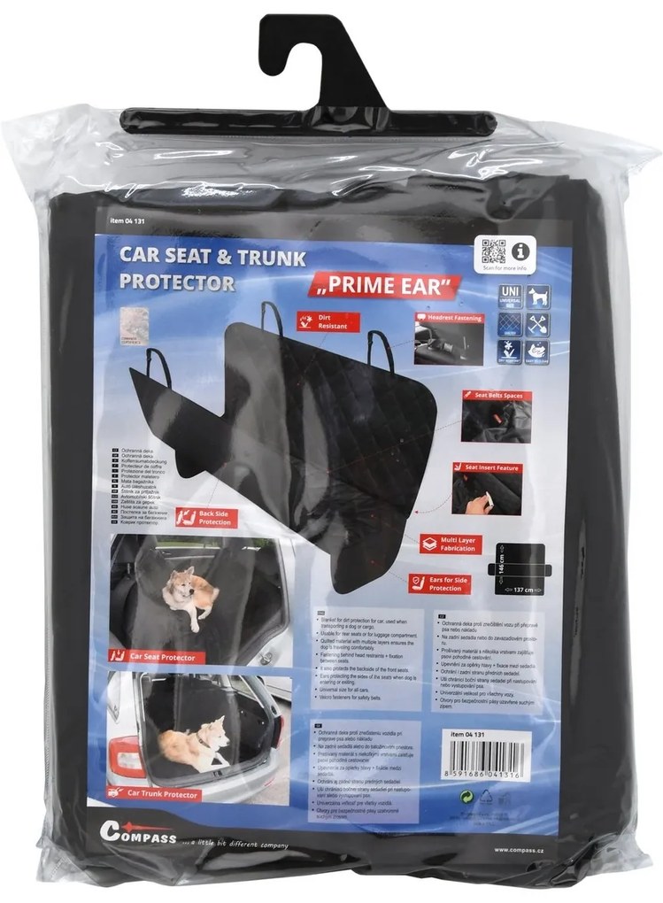 Covoraș auto de protecție Compass Prime ear, 137x 146 cm