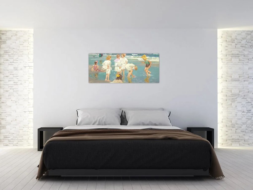 Tablou - Edward Henry Potthast, A Holiday, reproducere (120x50 cm)