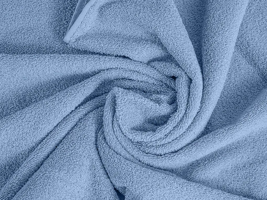 1x prosop de baie CLARYSSE ELEGANCE 70x140 cm + 1x prosop CLARYSSE 60x110 cm 100% bumbac, albastru