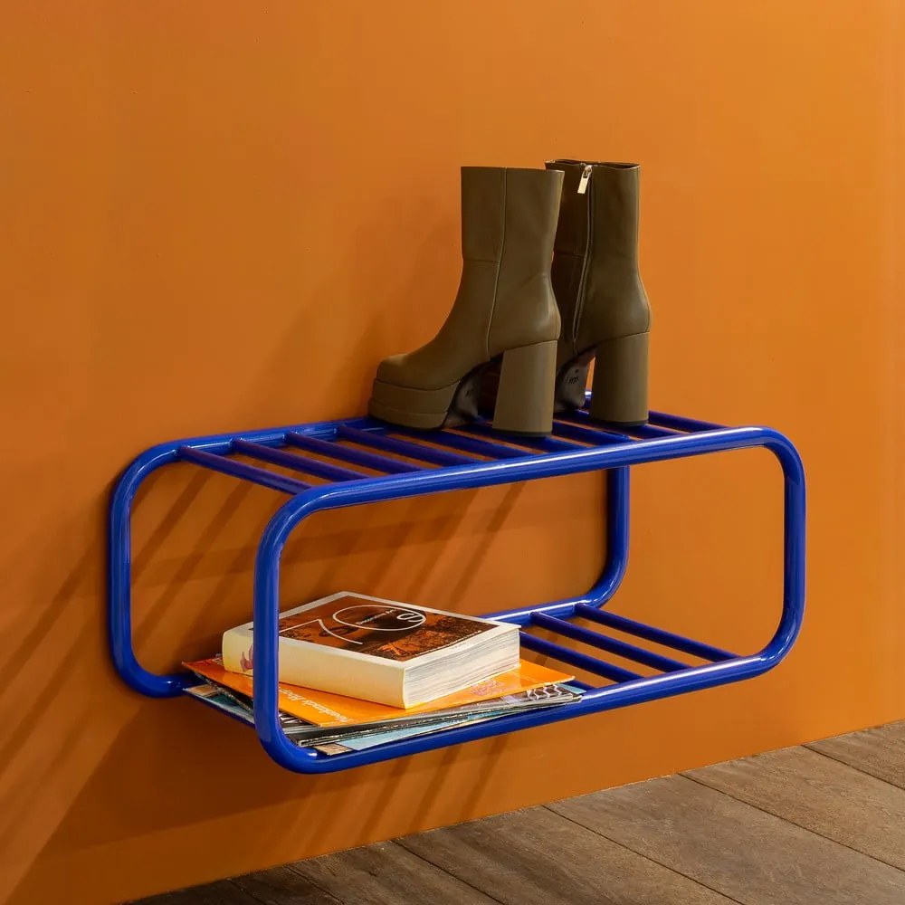 Pantofar albastru suspendat din metal 72x28x35 cm Retro – Spinder Design