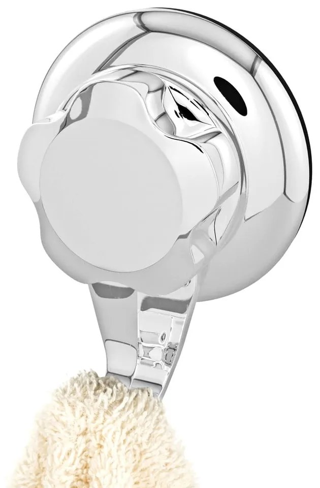 Cârlige argintii 4 buc. autoadezive din plastic Bestlock – Compactor