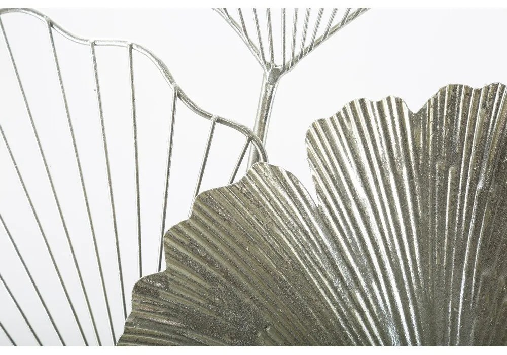 Decorațiune suspendată metalică Mauro Ferretti Goxy Silver, 62 x 86 cm, argintiu