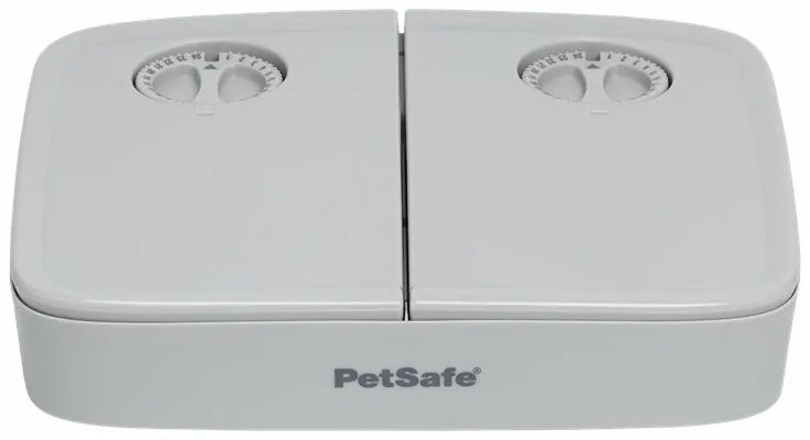 PetSafe® Hrănitoare automată cu 2 mese pentru animale de companie