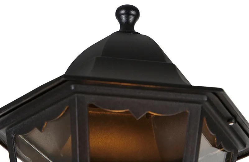 Lămpă clasică de exterior neagră 200 cm IP44 - Havana