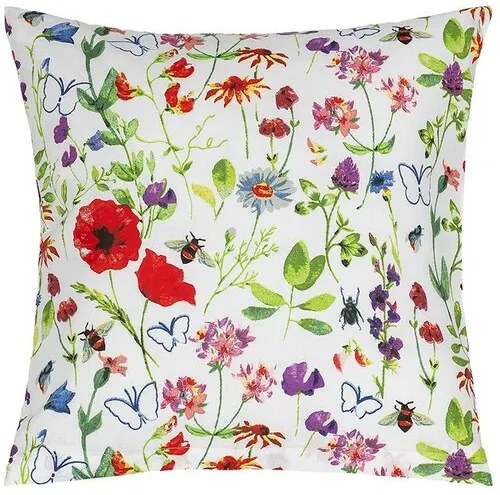 Bellatex Husă pentru pernă Mac roșu, 40 x 40 cm