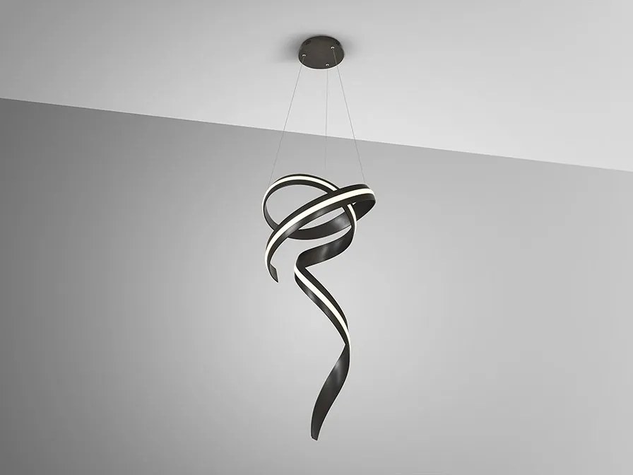 Lustra LED suspendata cu telecomanda Amara