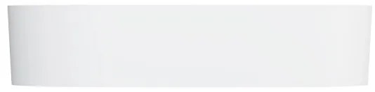 OMNIRES OVOUNBM - Lavoar pe blat OVO 55x36 cm dolomit alb mat