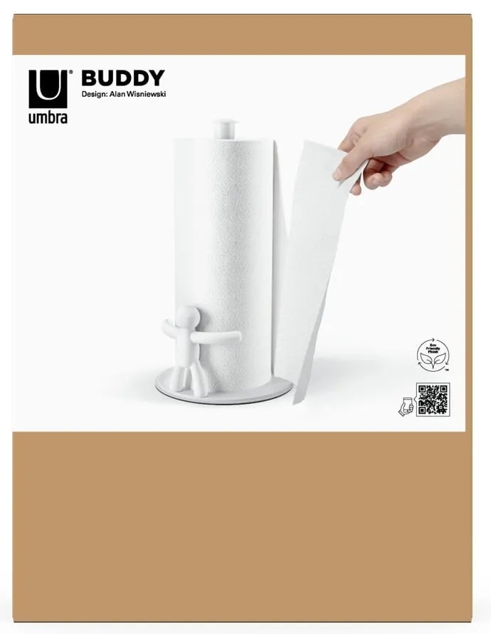 Suport de prosoape de bucătărie din oțel ø 19 cm Buddy – Umbra